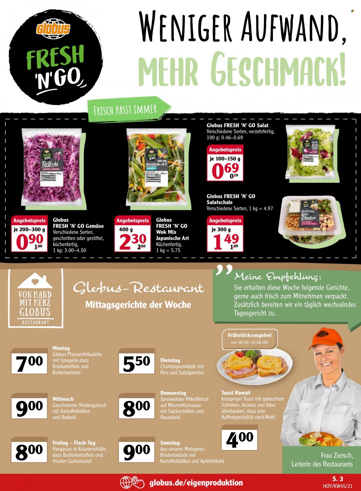 Globus Prospekte  - 8.11.2021 - 13.11.2021. Seite 6