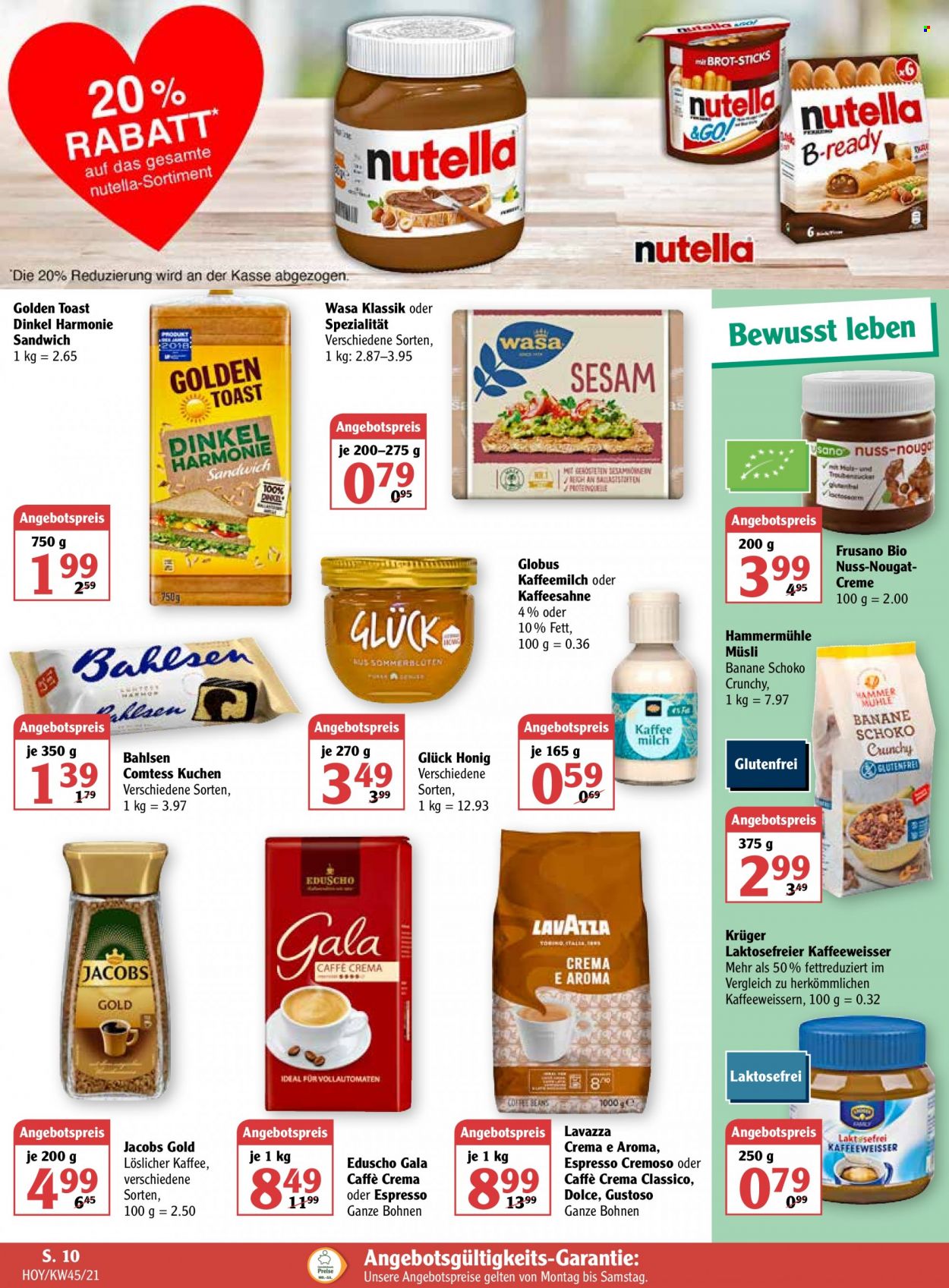 Globus Prospekte  - 8.11.2021 - 13.11.2021. Seite 13