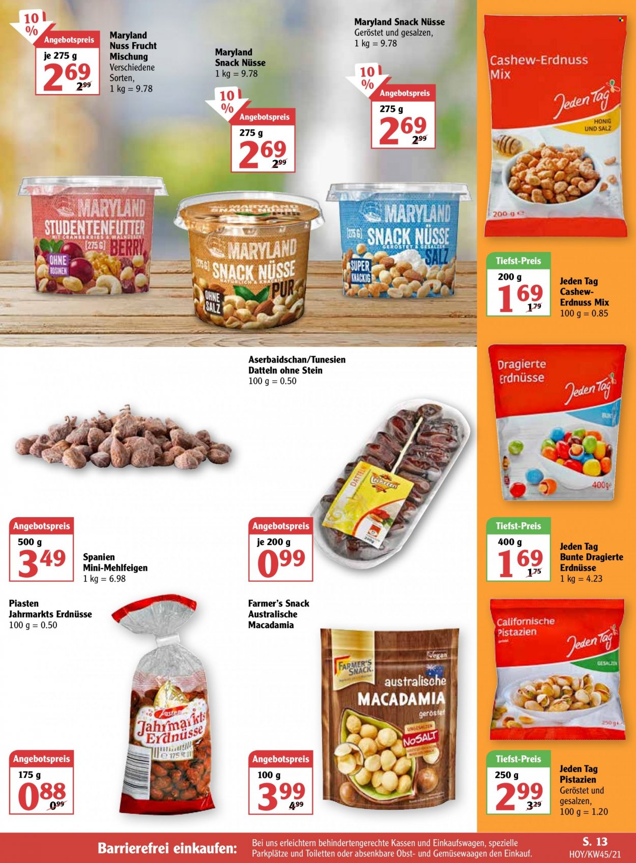 Globus Prospekte  - 8.11.2021 - 13.11.2021. Seite 16