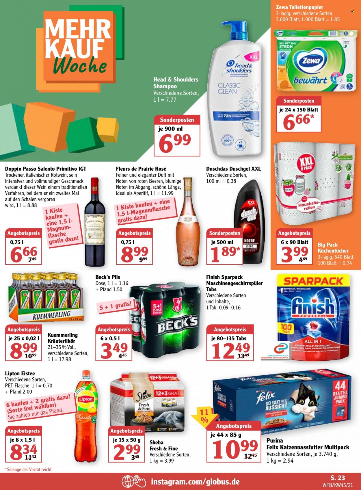 Globus Prospekte  - 8.11.2021 - 13.11.2021. Seite 27