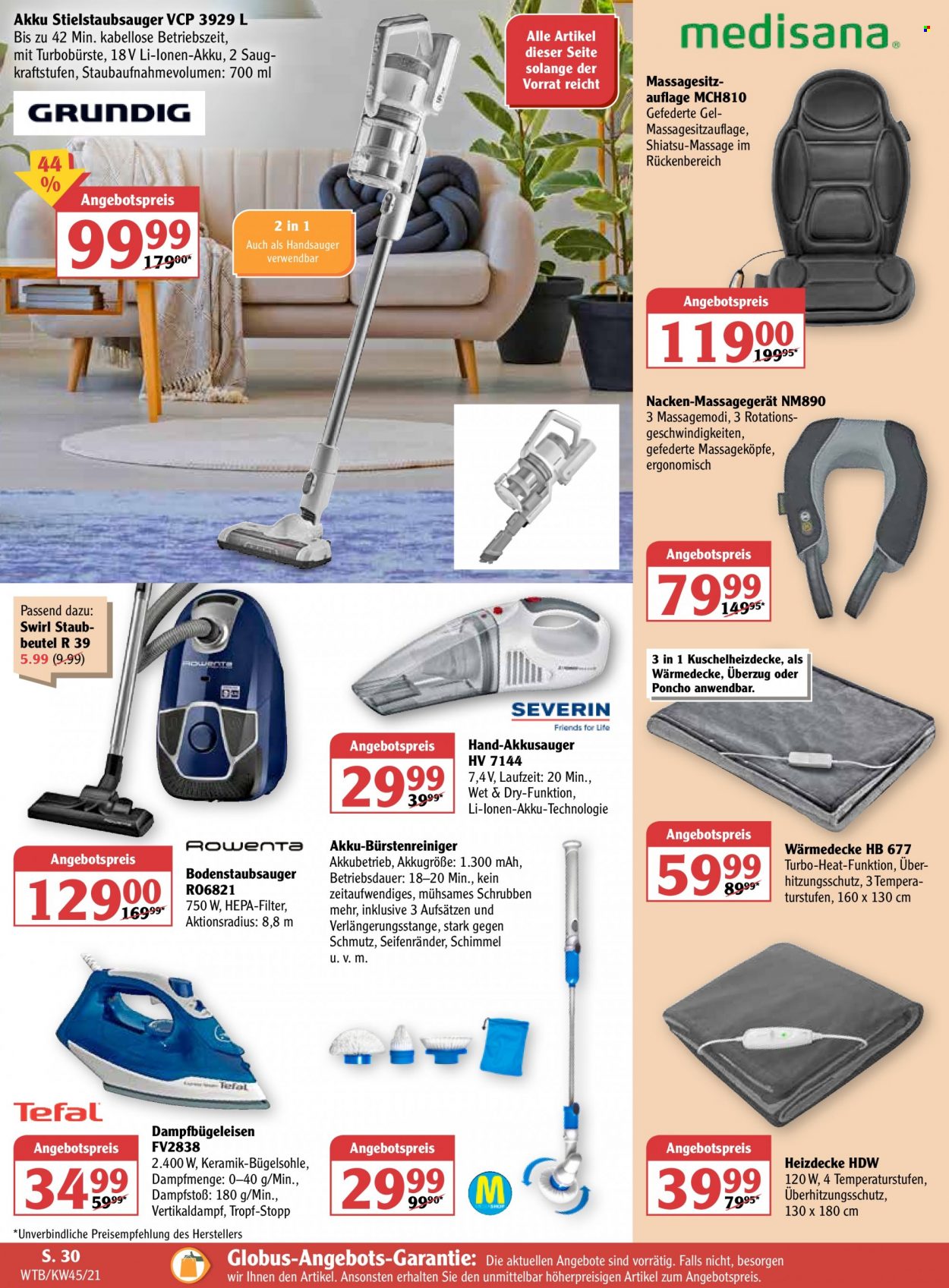 Globus Prospekte  - 8.11.2021 - 13.11.2021. Seite 34