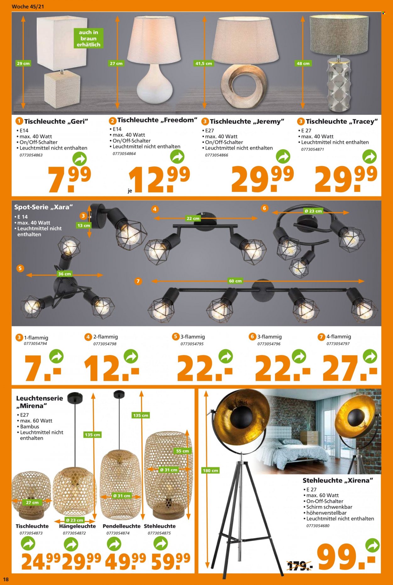 Globus Baumarkt Prospekte  - 7.11.2021 - 7.11.2021. Seite 18