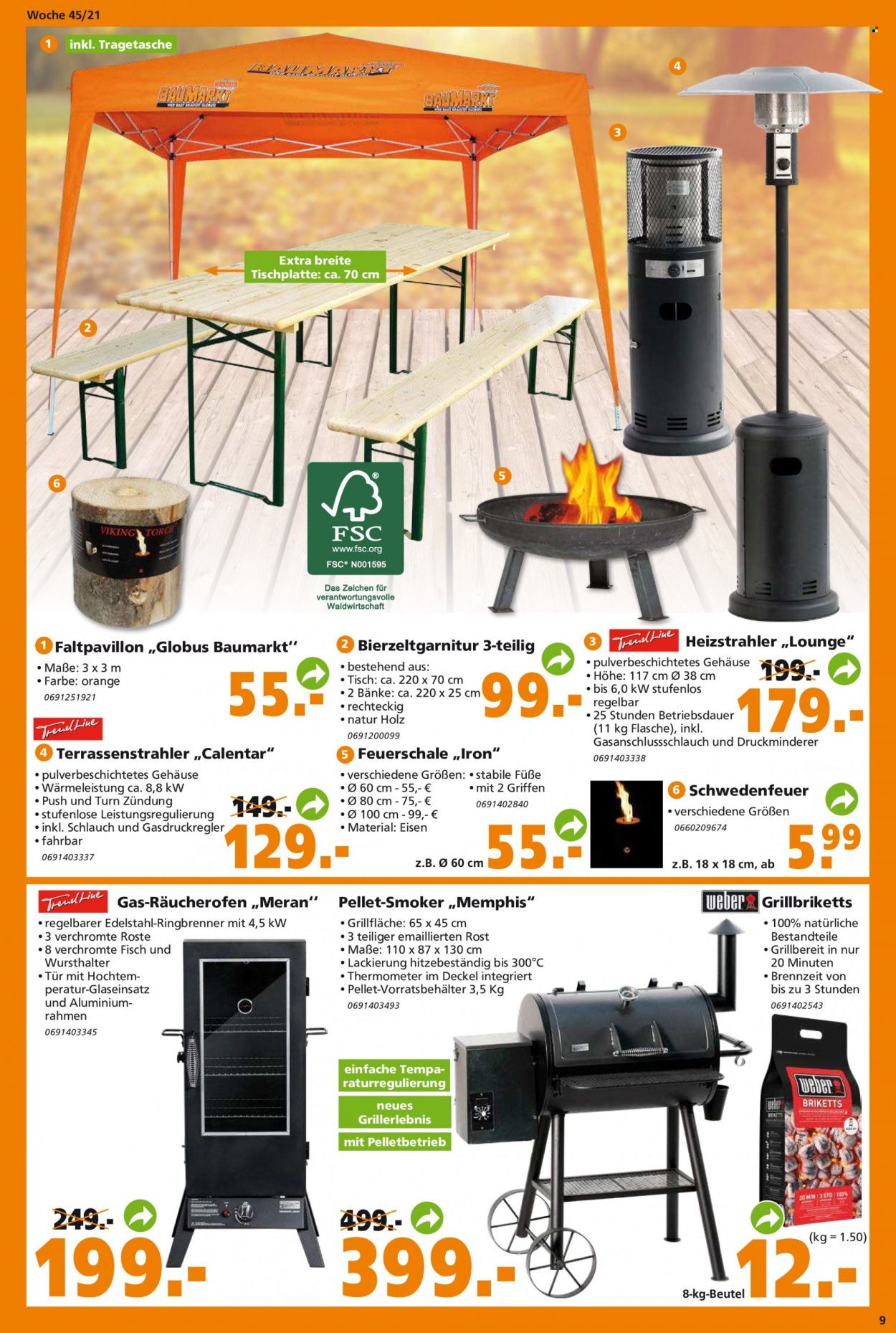 Globus Baumarkt Prospekte  - 8.11.2021 - 13.11.2021. Seite 9