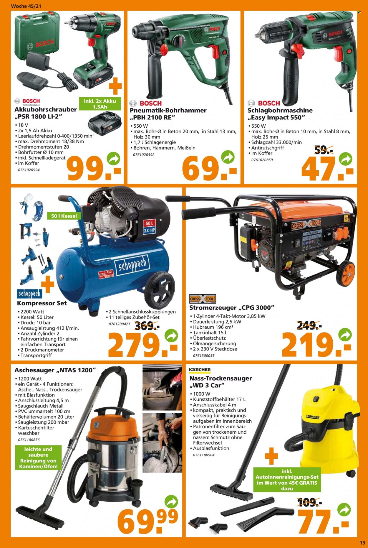 Globus Baumarkt Prospekte  - 8.11.2021 - 13.11.2021. Seite 13