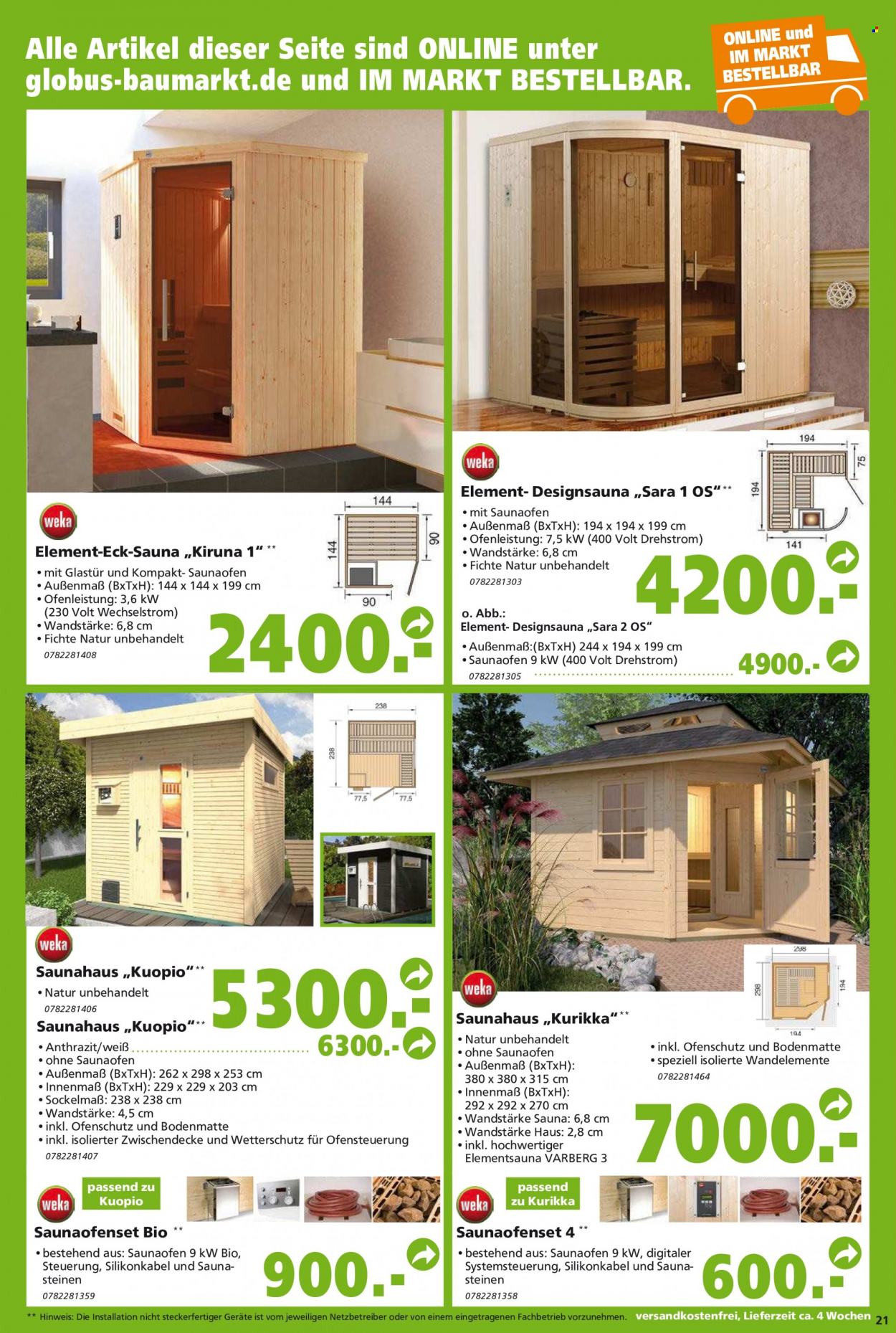 Globus Baumarkt Prospekte  - 8.11.2021 - 13.11.2021. Seite 21