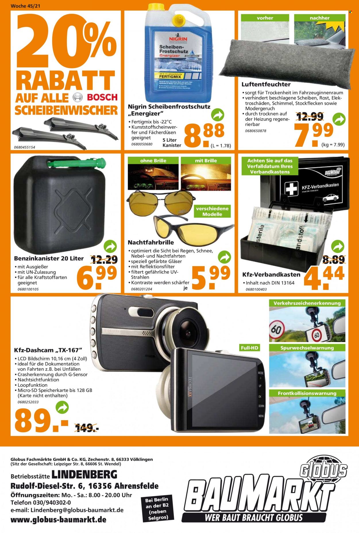 Globus Baumarkt Prospekte  - 8.11.2021 - 13.11.2021. Seite 24