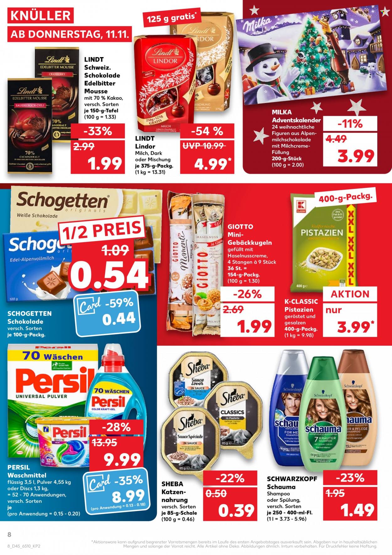 Kaufland Prospekte  - 11.11.2021 - 17.11.2021. Seite 8