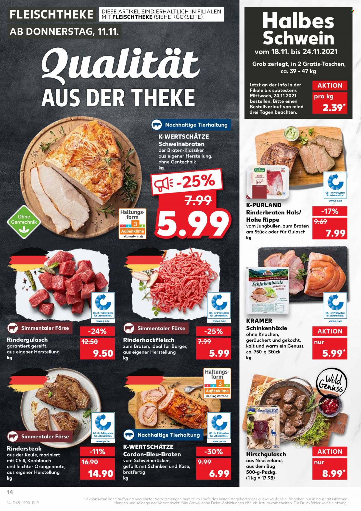 Kaufland Prospekte  - 11.11.2021 - 17.11.2021. Seite 14