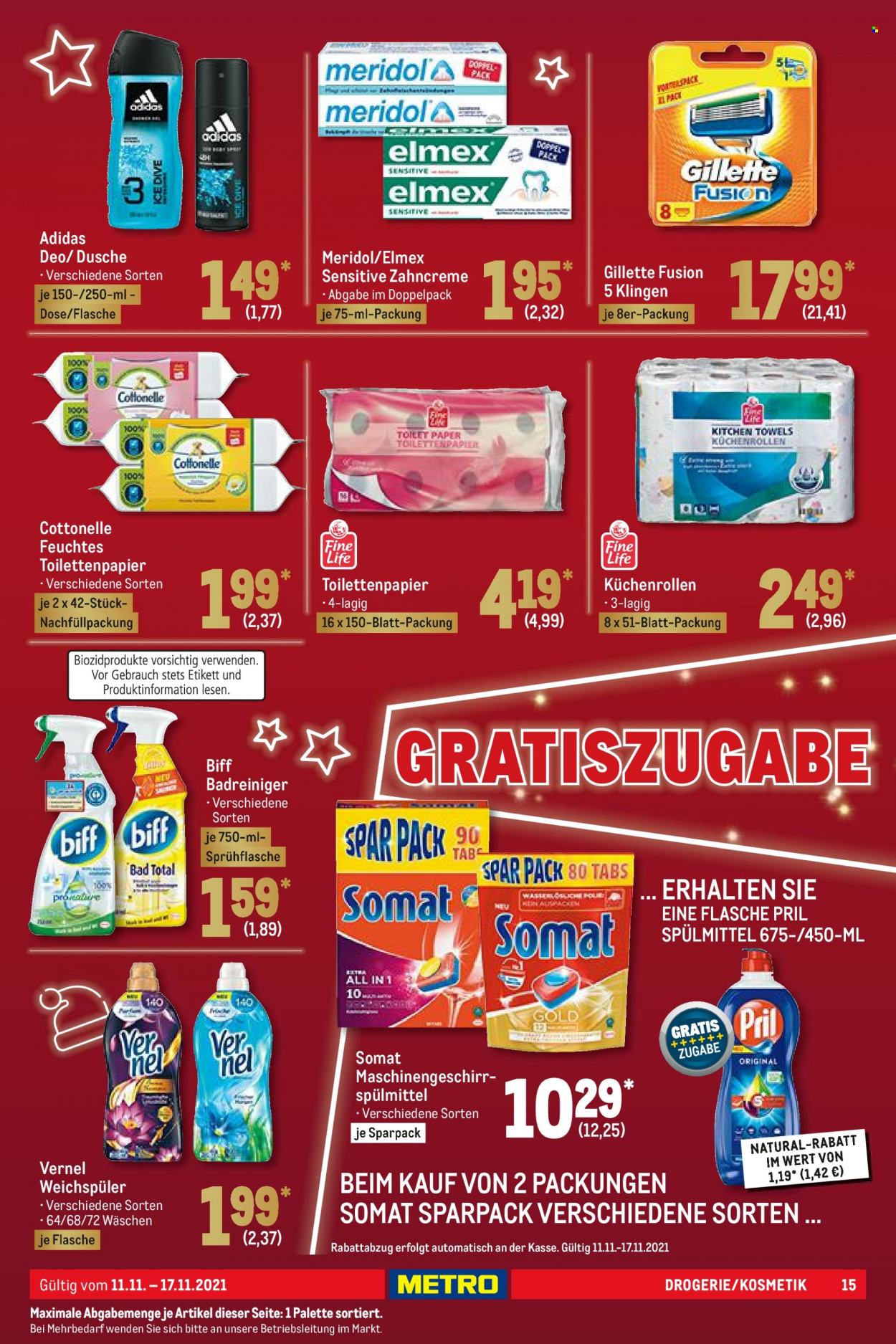 Metro Prospekte  - 11.11.2021 - 17.11.2021. Seite 15