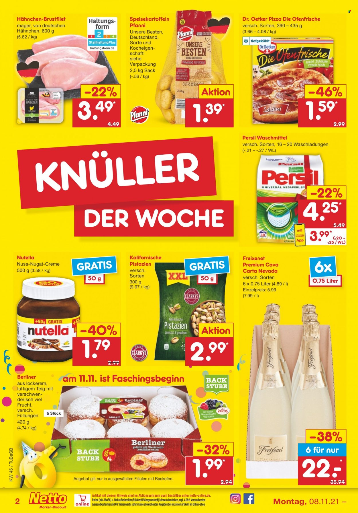 Netto Marken-Discount Prospekte  - 8.11.2021 - 13.11.2021. Seite 2