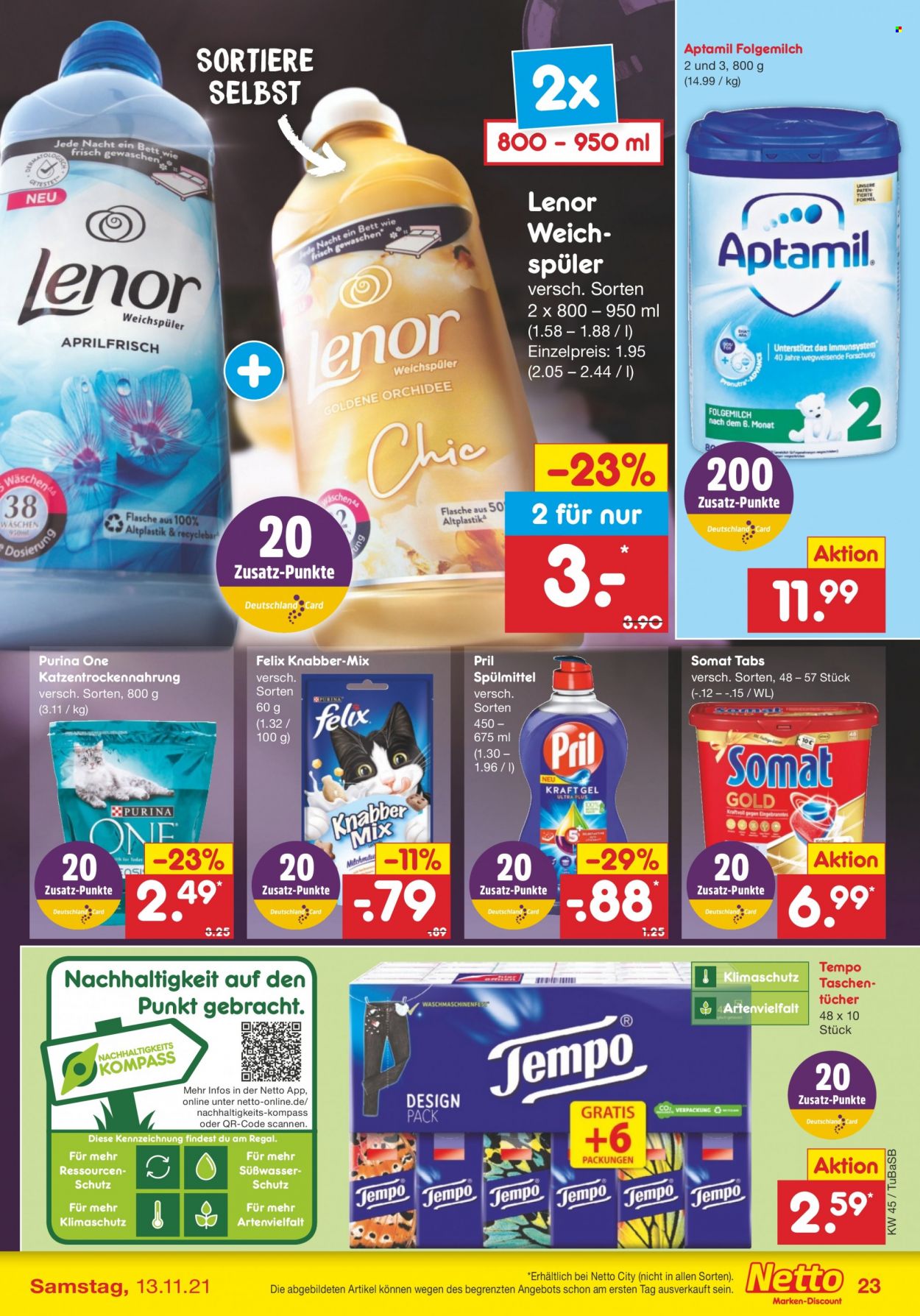 Netto Marken-Discount Prospekte  - 8.11.2021 - 13.11.2021. Seite 23