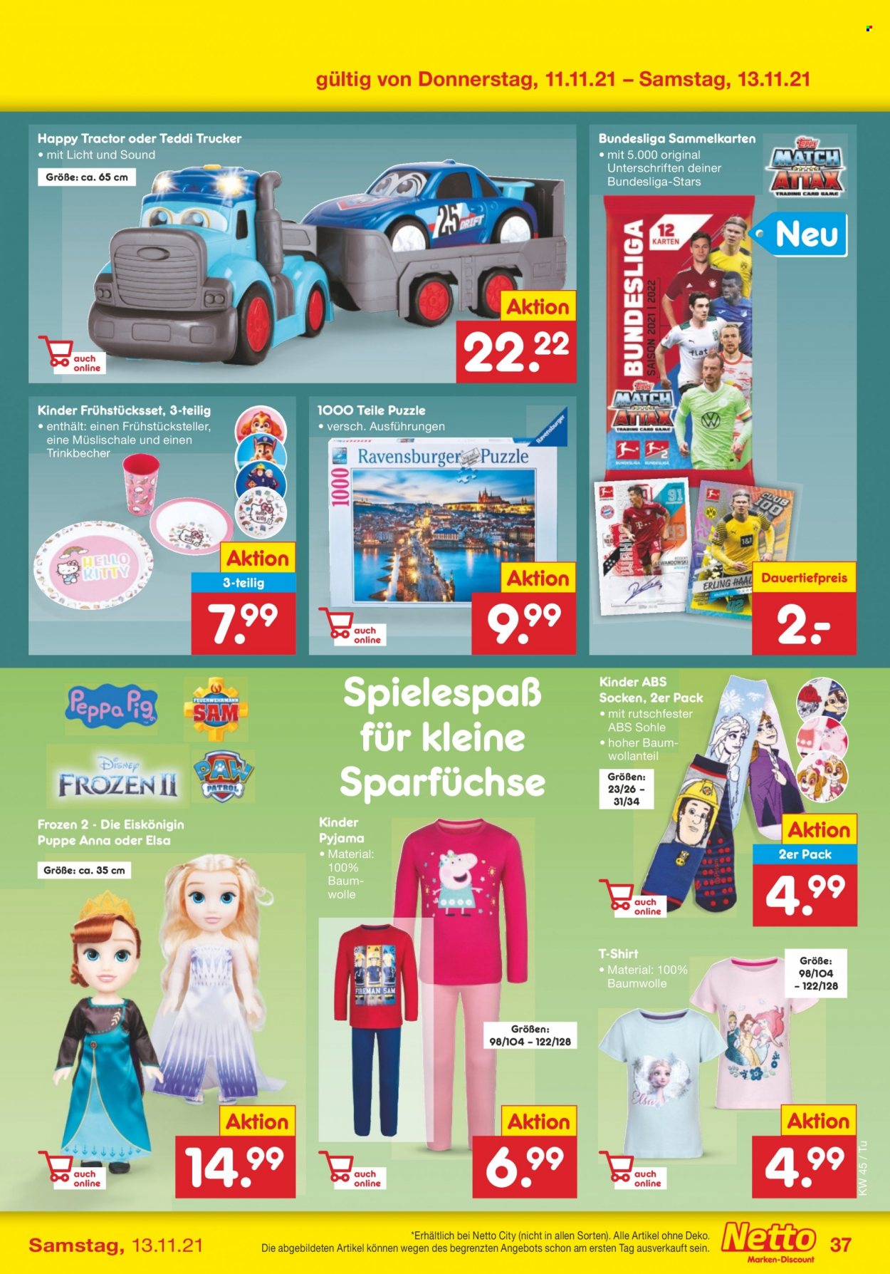Netto Marken-Discount Prospekte  - 8.11.2021 - 13.11.2021. Seite 37