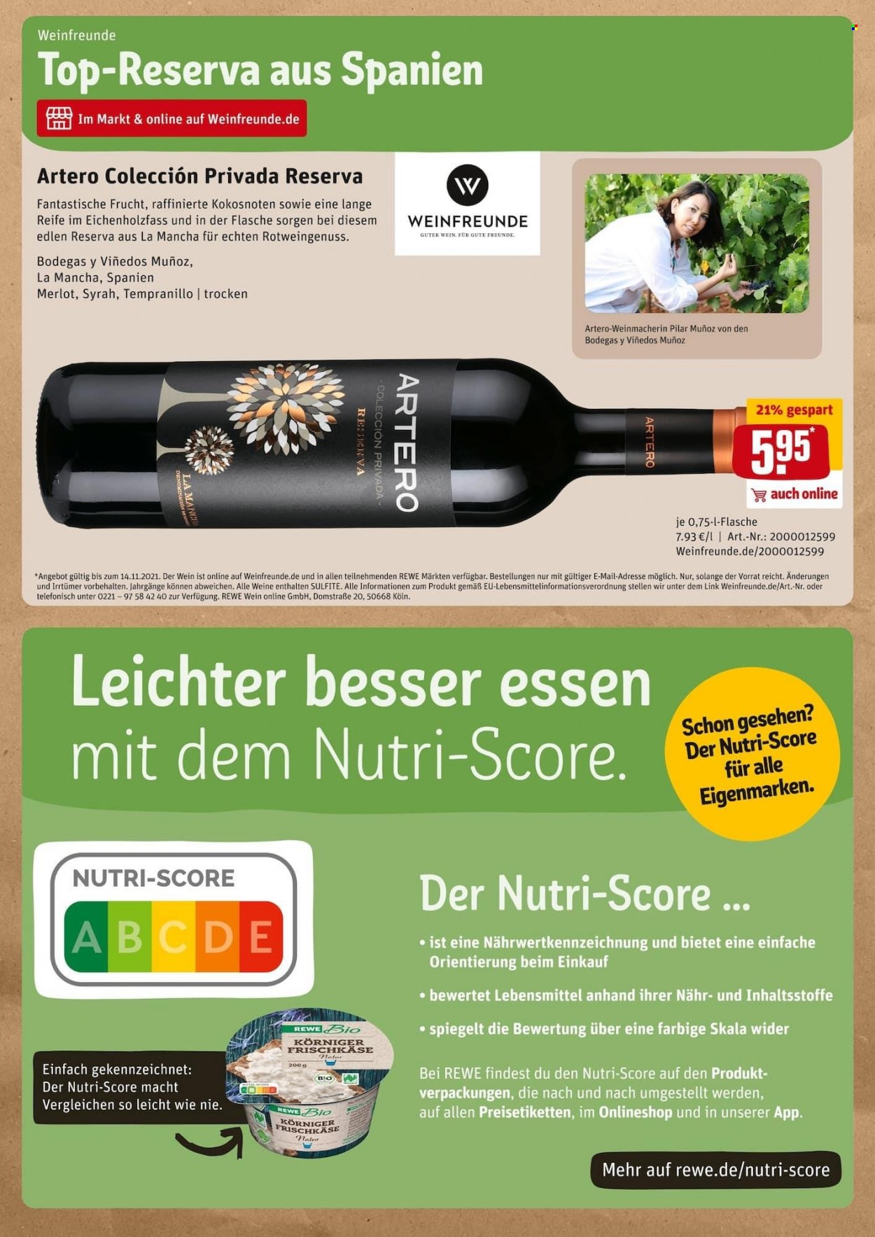 REWE Prospekte  - 8.11.2021 - 13.11.2021. Seite 22
