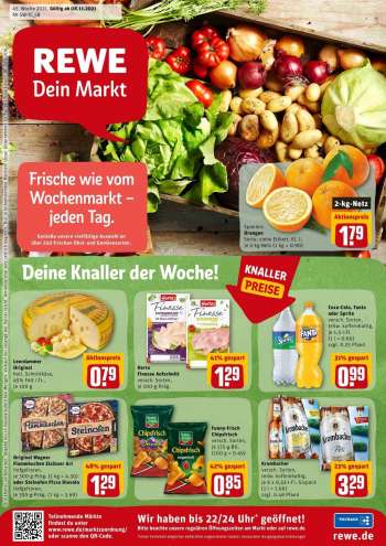 Prospekte REWE - 8.11.2021 - 13.11.2021.