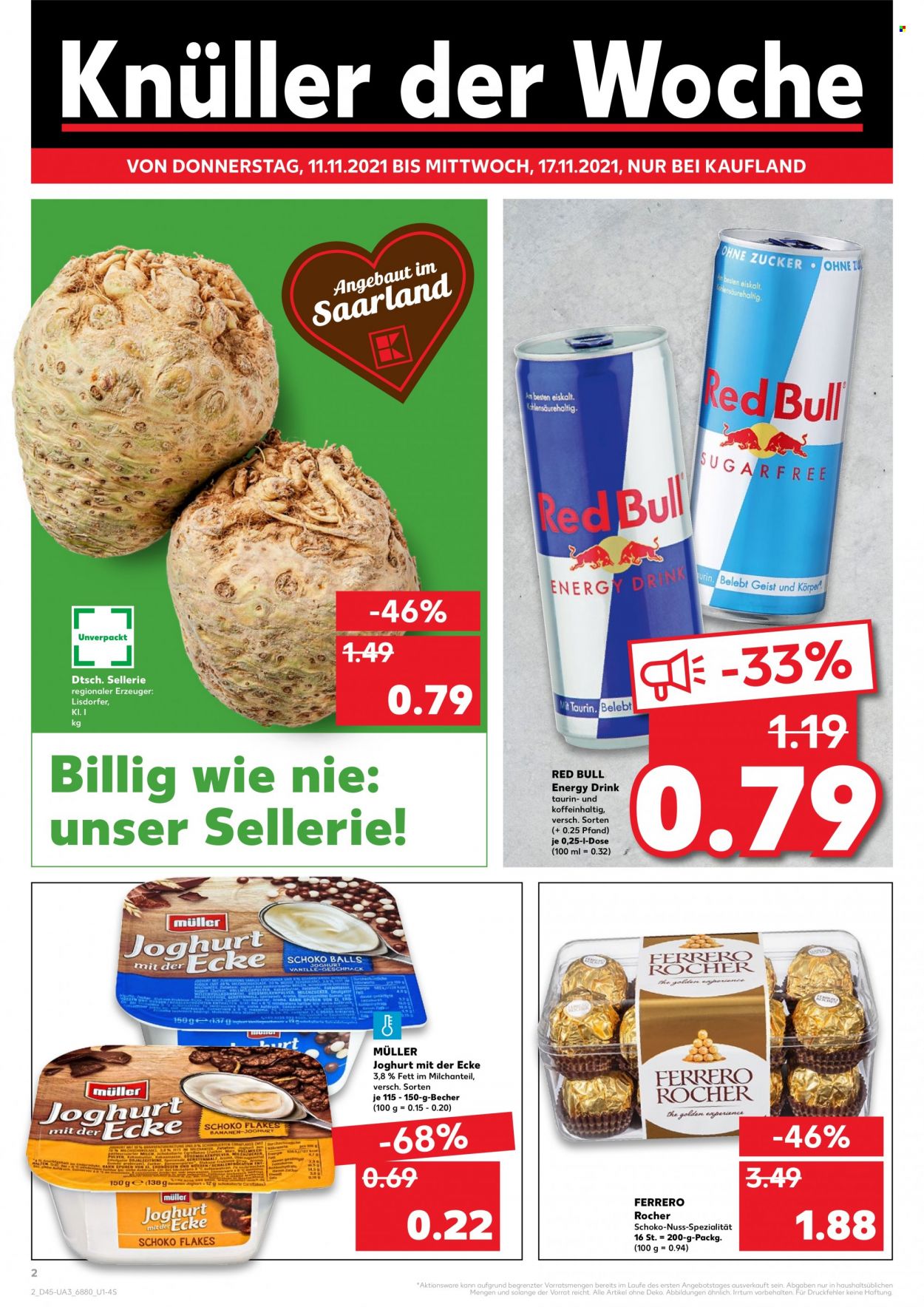 Kaufland Prospekte  - 11.11.2021 - 17.11.2021. Seite 2