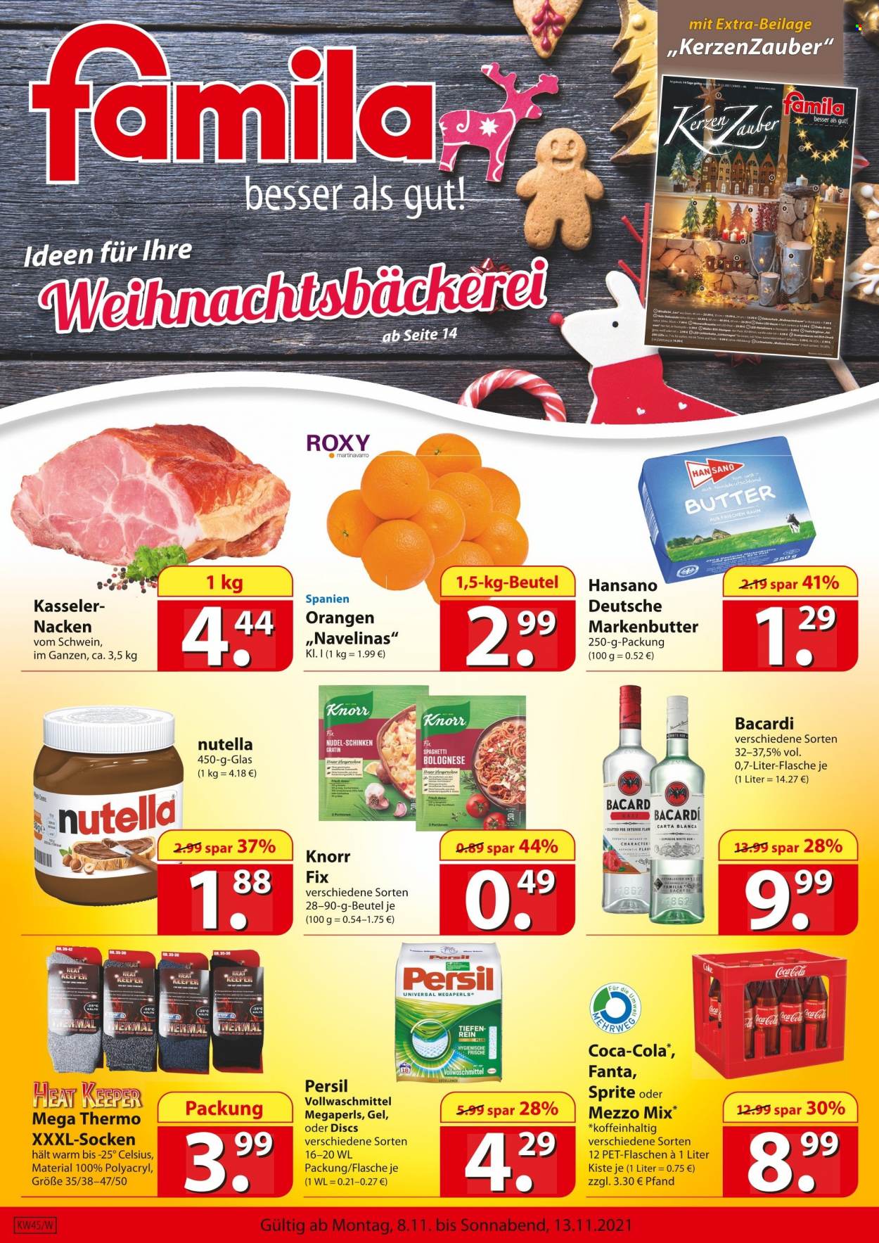famila Prospekte  - 8.11.2021 - 13.11.2021. Seite 1