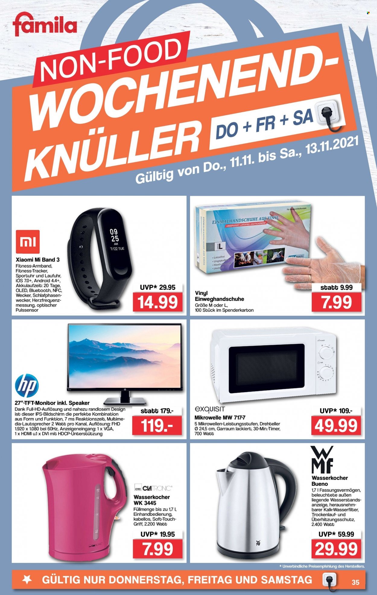 famila Prospekte  - 8.11.2021 - 13.11.2021. Seite 35