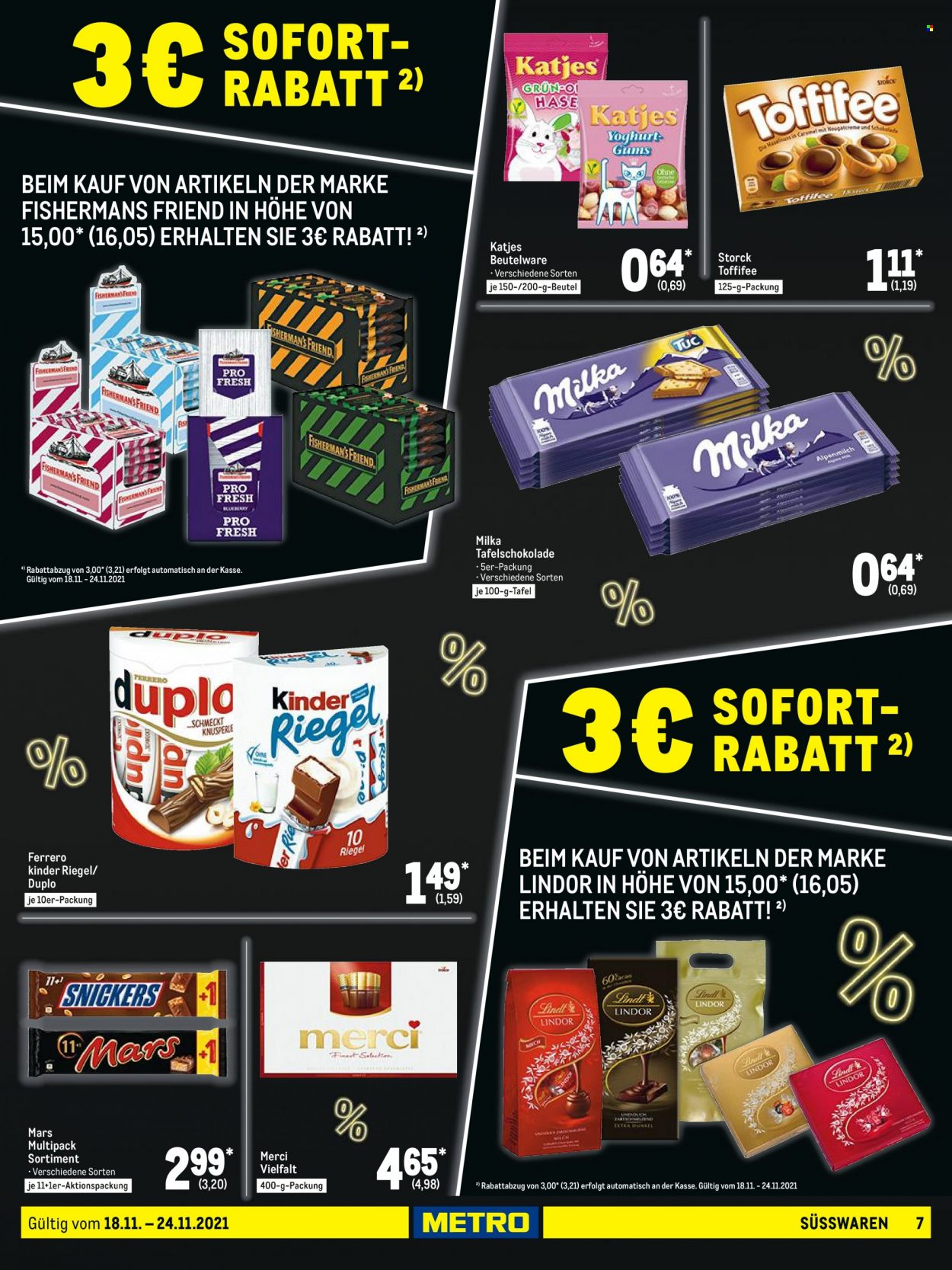 Metro Prospekte  - 18.11.2021 - 24.11.2021. Seite 7