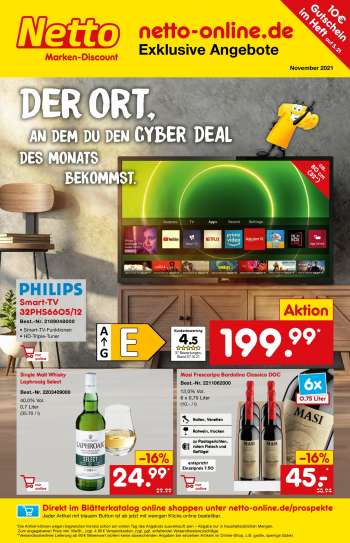 Prospekte Netto Marken-Discount - 1.11.2021 - 30.11.2021.