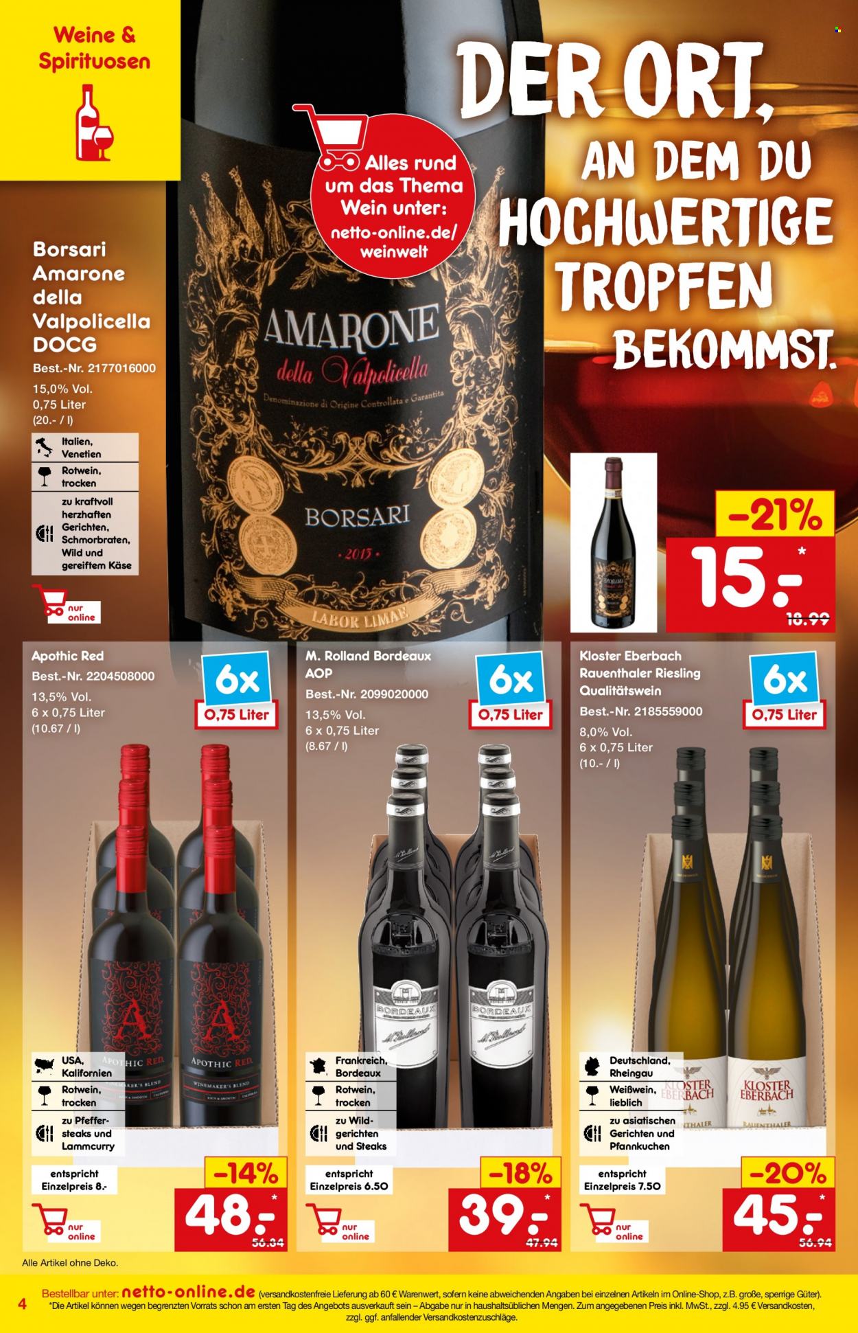 Netto Marken-Discount Prospekte  - 1.11.2021 - 30.11.2021. Seite 4
