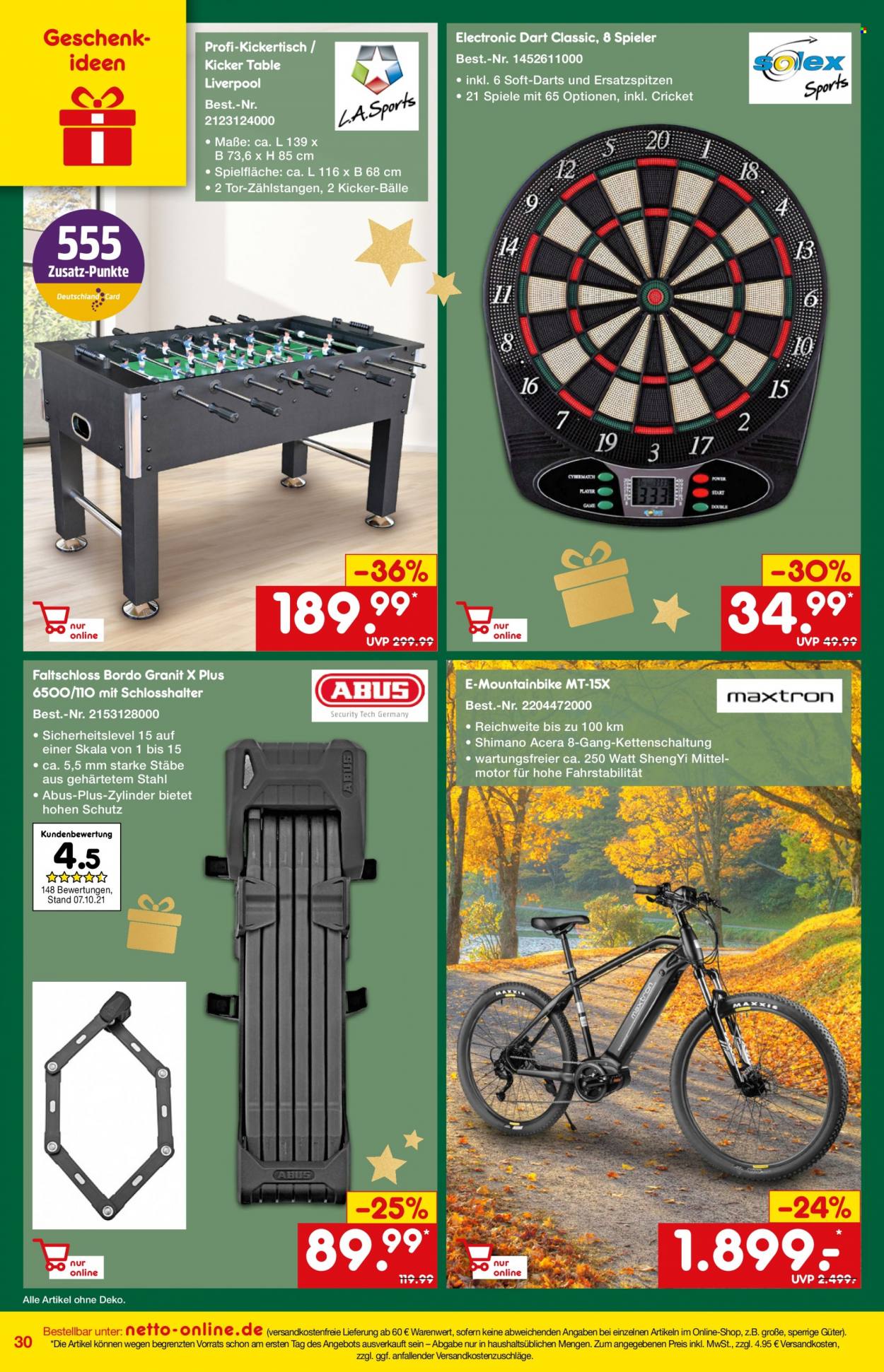 Netto Marken-Discount Prospekte  - 1.11.2021 - 30.11.2021. Seite 30
