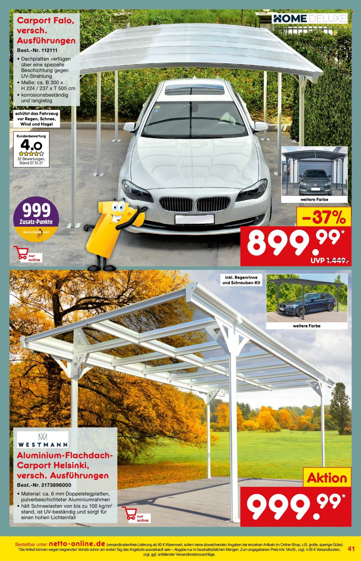 Netto Marken-Discount Prospekte  - 1.11.2021 - 30.11.2021. Seite 41