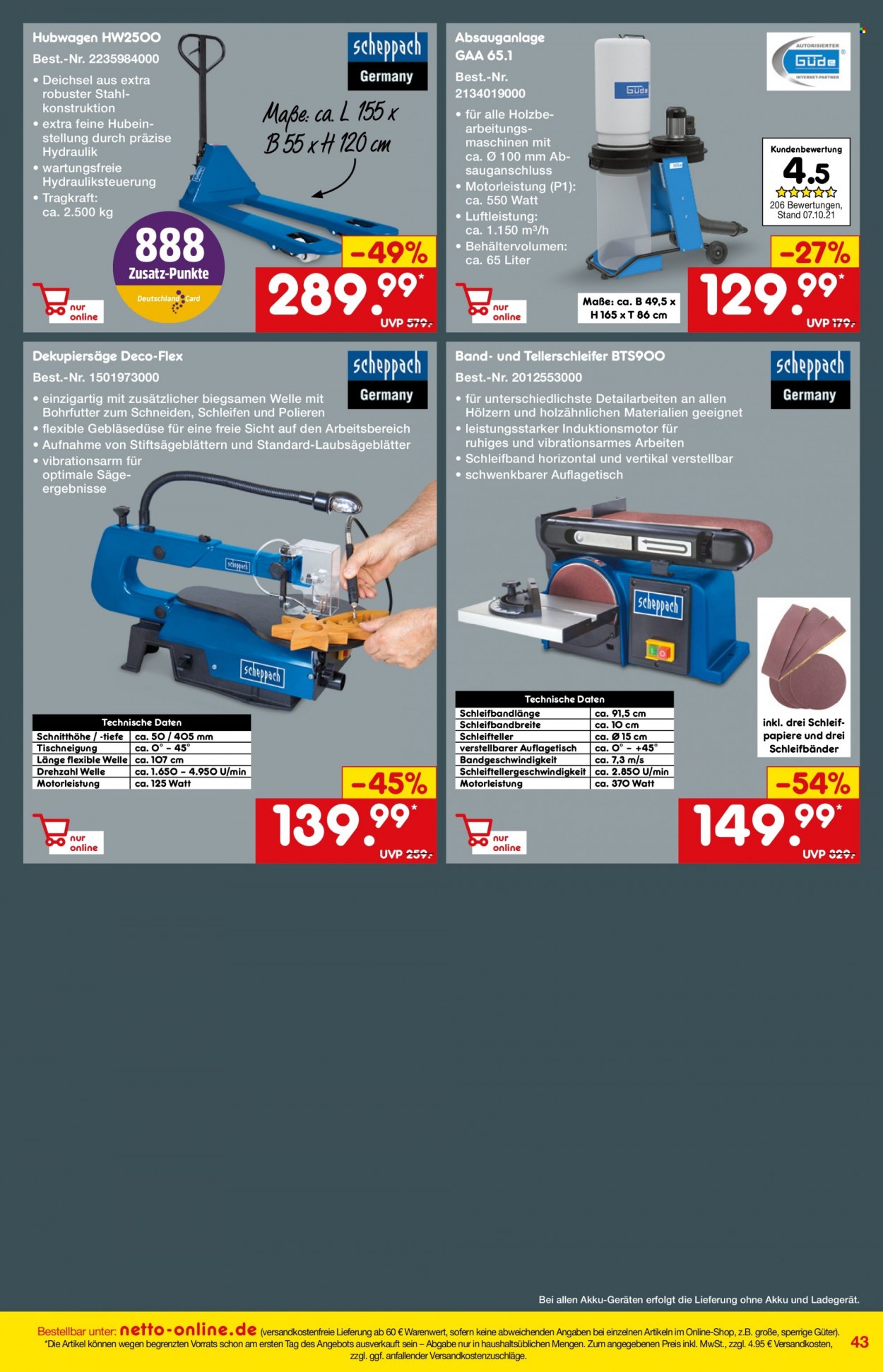 Netto Marken-Discount Prospekte  - 1.11.2021 - 30.11.2021. Seite 43