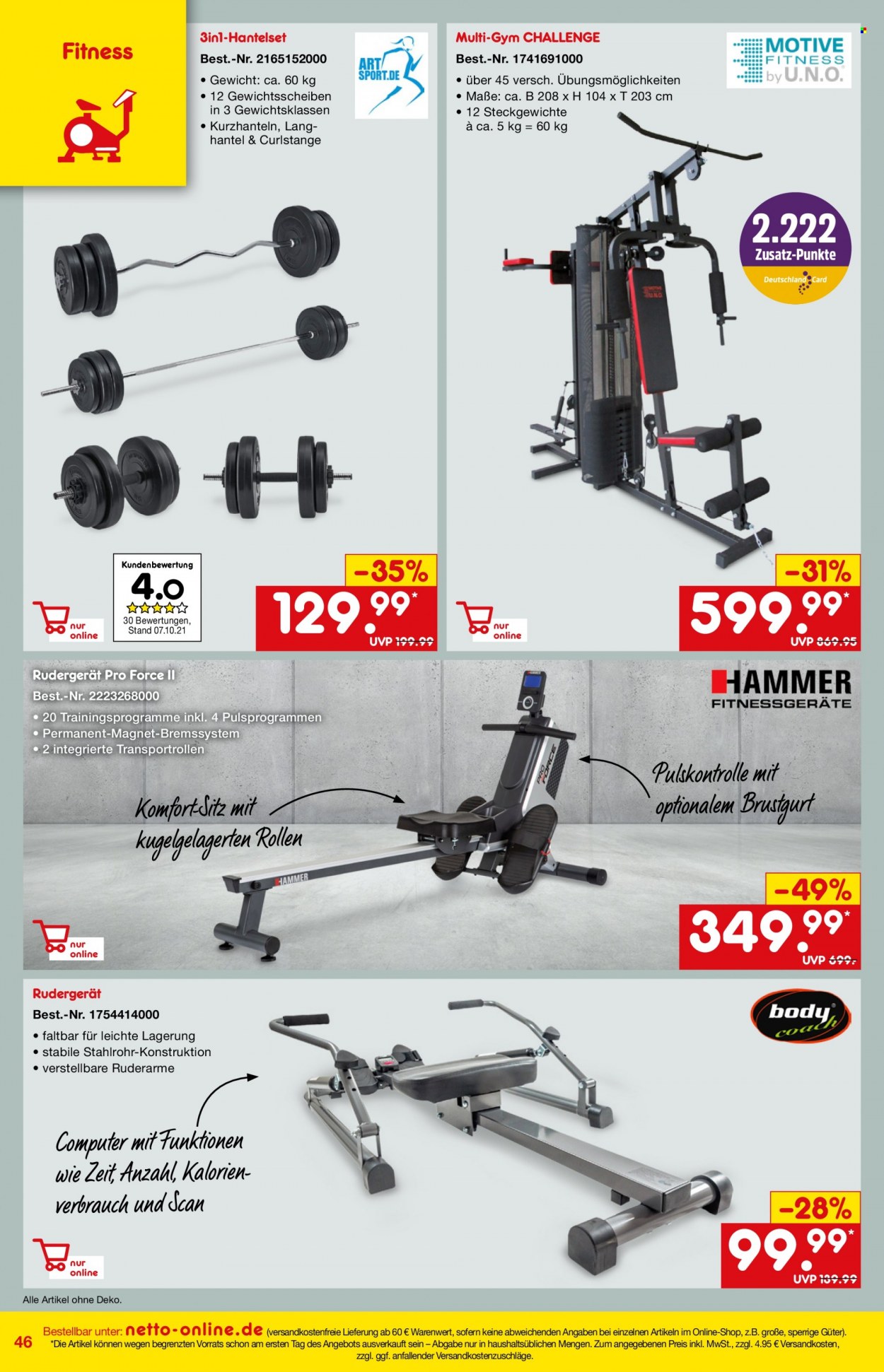Netto Marken-Discount Prospekte  - 1.11.2021 - 30.11.2021. Seite 46