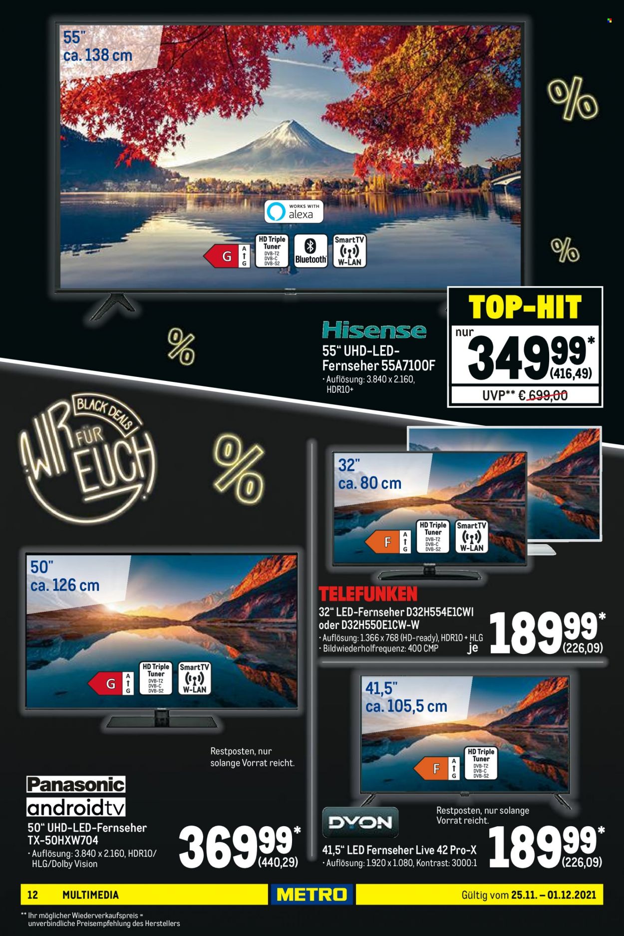 Metro Prospekte  - 25.11.2021 - 1.12.2021. Seite 12