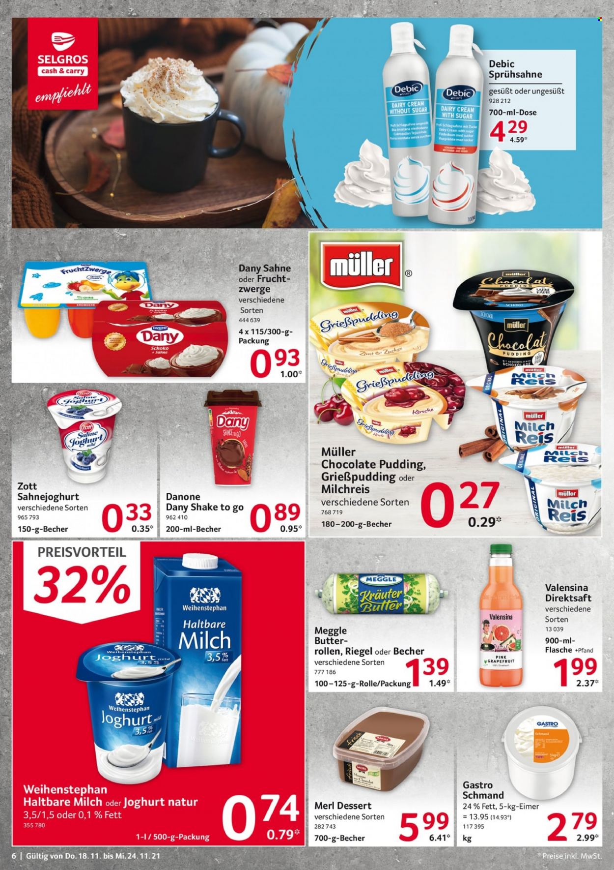 Selgros Prospekte  - 18.11.2021 - 24.11.2021. Seite 6