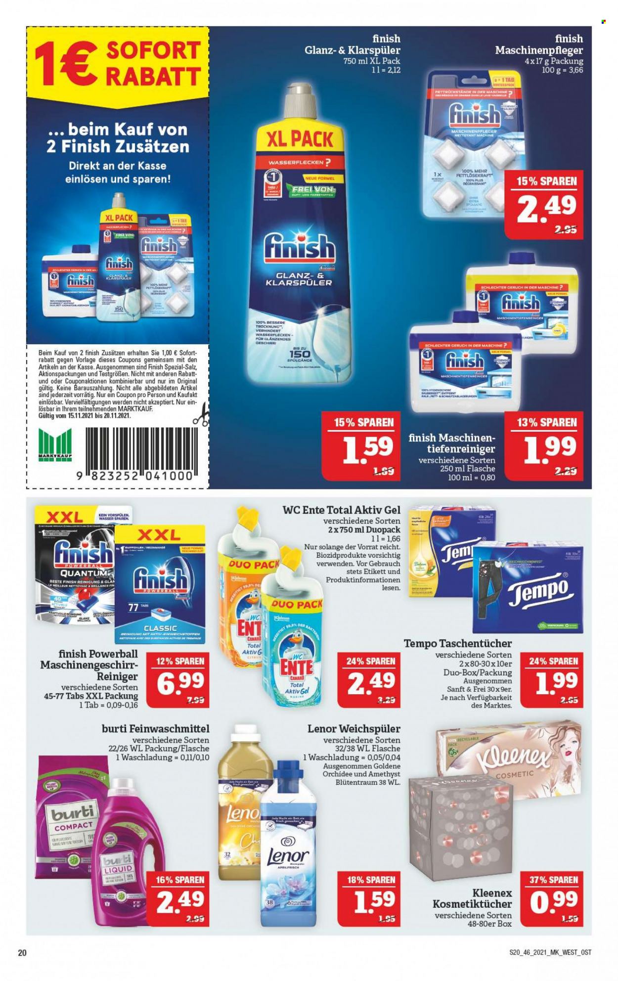 Marktkauf Prospekte  - 15.11.2021 - 20.11.2021. Seite 24