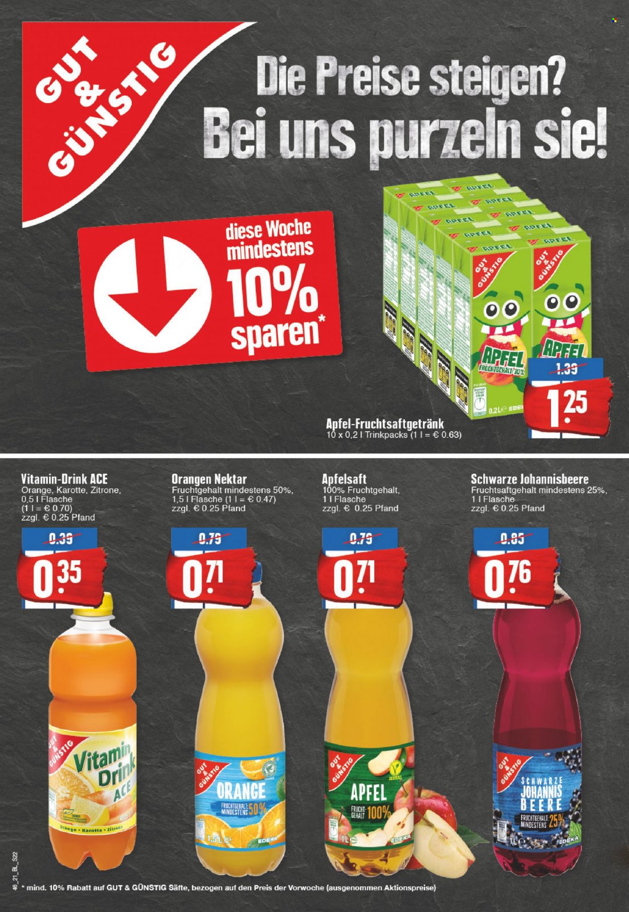 Edeka Prospekte  - 15.11.2021 - 20.11.2021. Seite 22