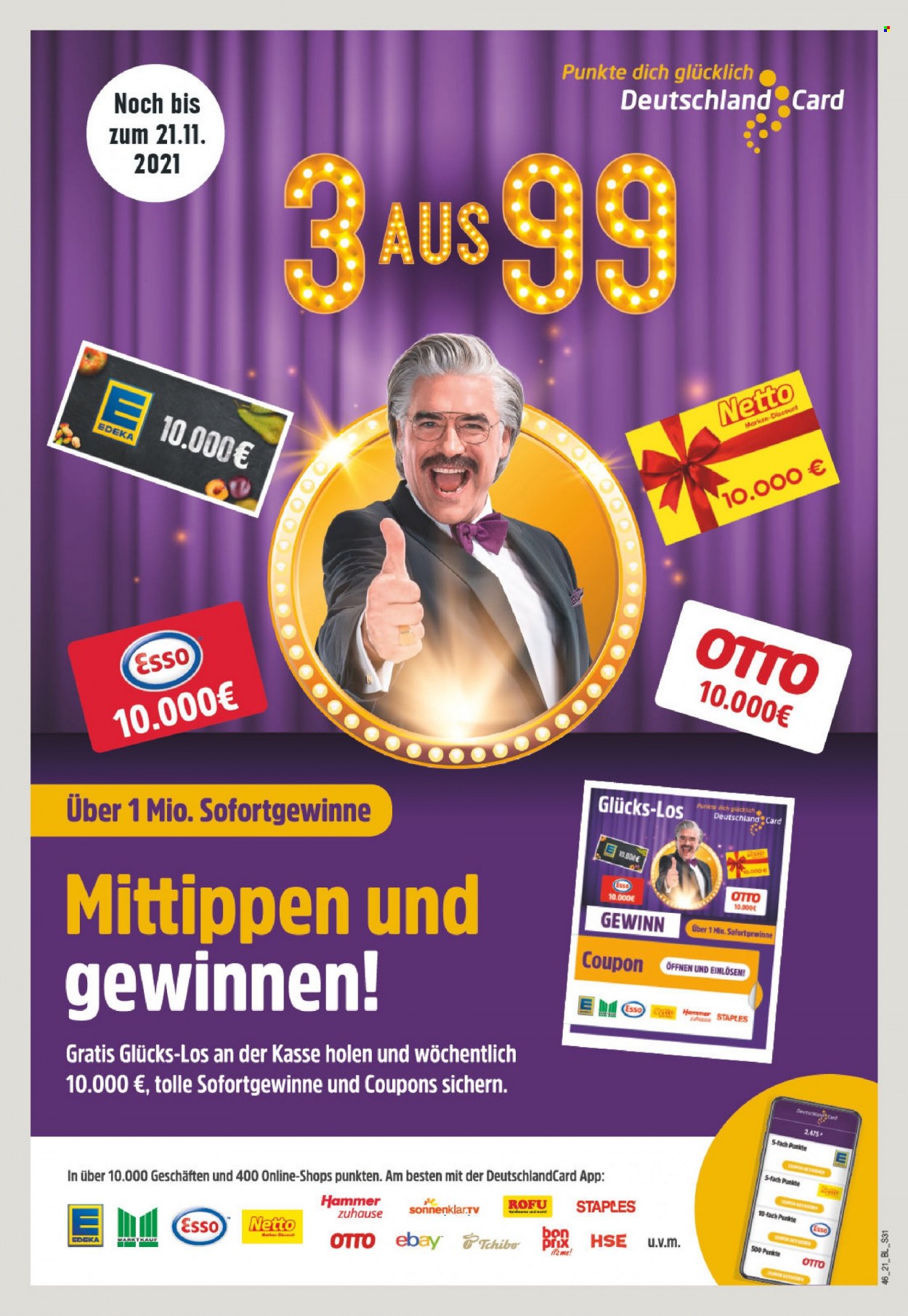 Edeka Prospekte  - 15.11.2021 - 20.11.2021. Seite 31