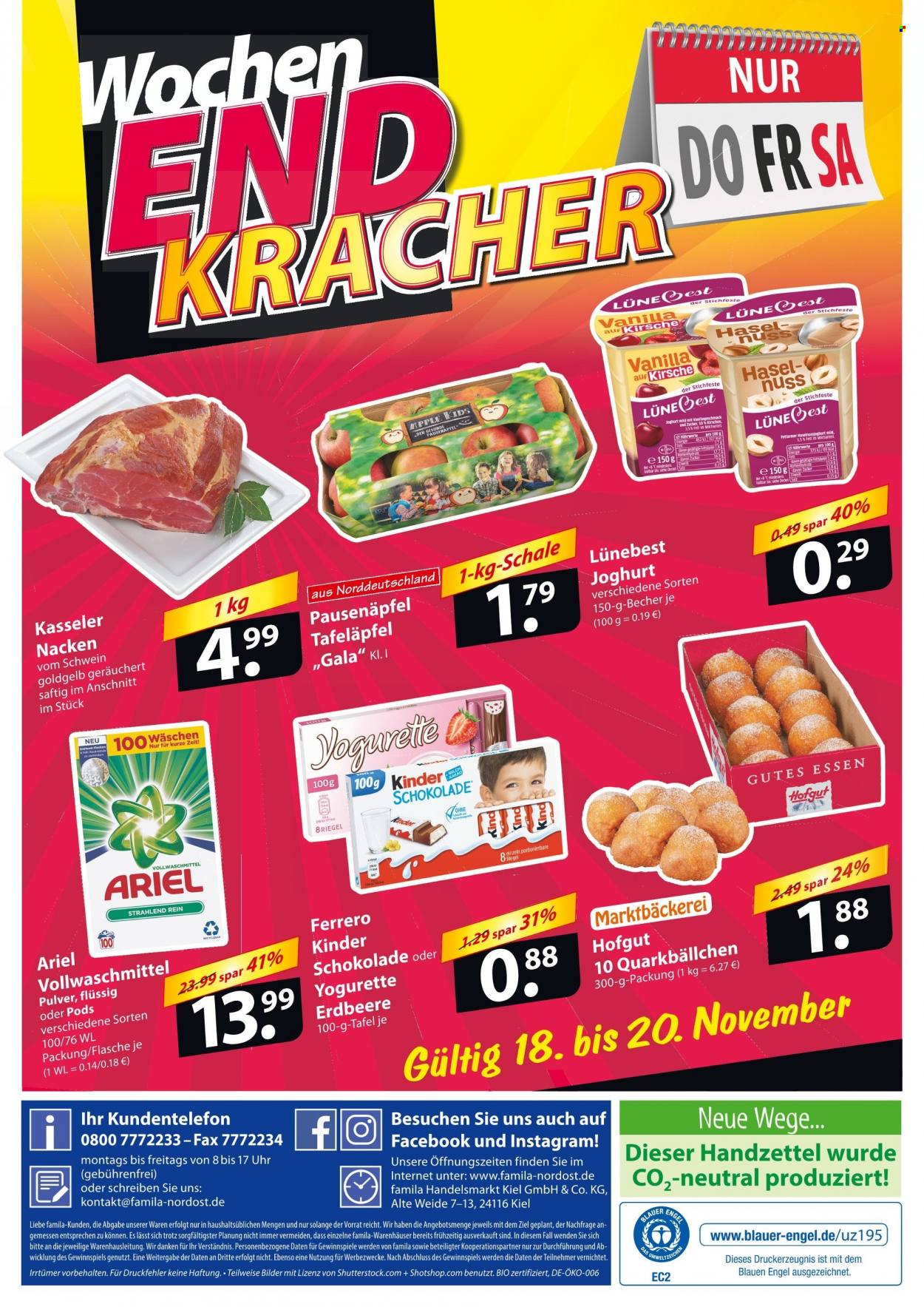 famila Prospekte  - 15.11.2021 - 20.11.2021. Seite 32