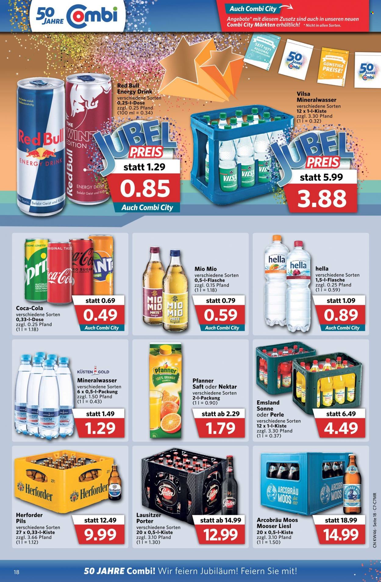 Combi Prospekte  - 15.11.2021 - 20.11.2021. Seite 18