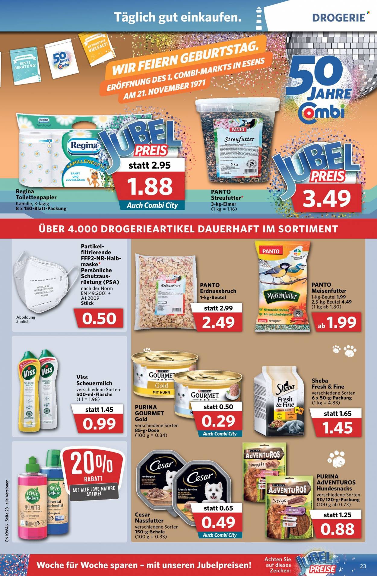 Combi Prospekte  - 15.11.2021 - 20.11.2021. Seite 23