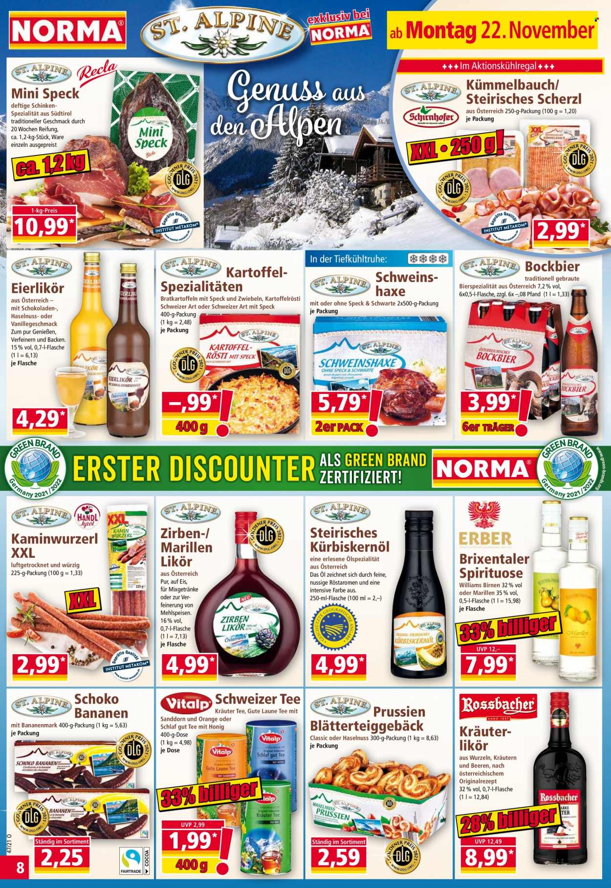 Norma Prospekte  - 22.11.2021 - 28.11.2021. Seite 8