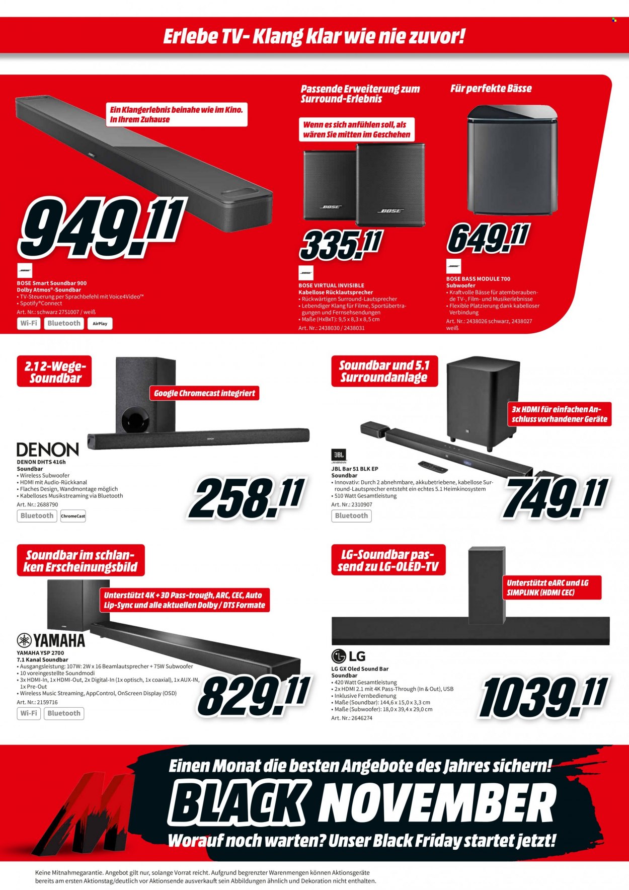 MediaMarkt Prospekte  - 11.11.2021 - 15.11.2021. Seite 6