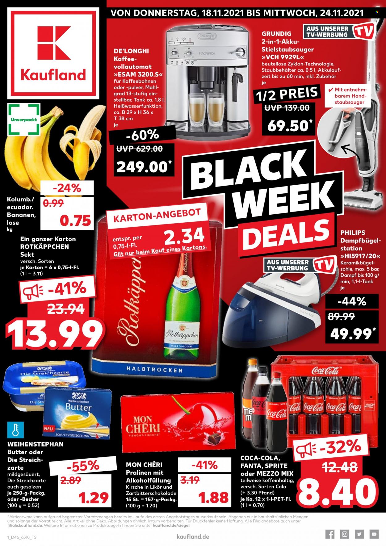 Kaufland Prospekte  - 18.11.2021 - 24.11.2021. Seite 1