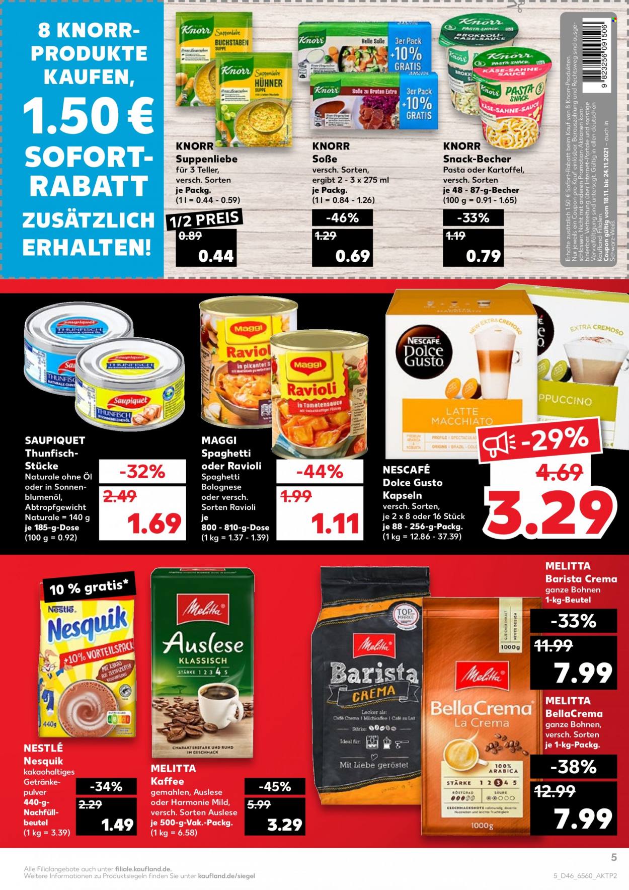 Kaufland Prospekte  - 18.11.2021 - 24.11.2021. Seite 5