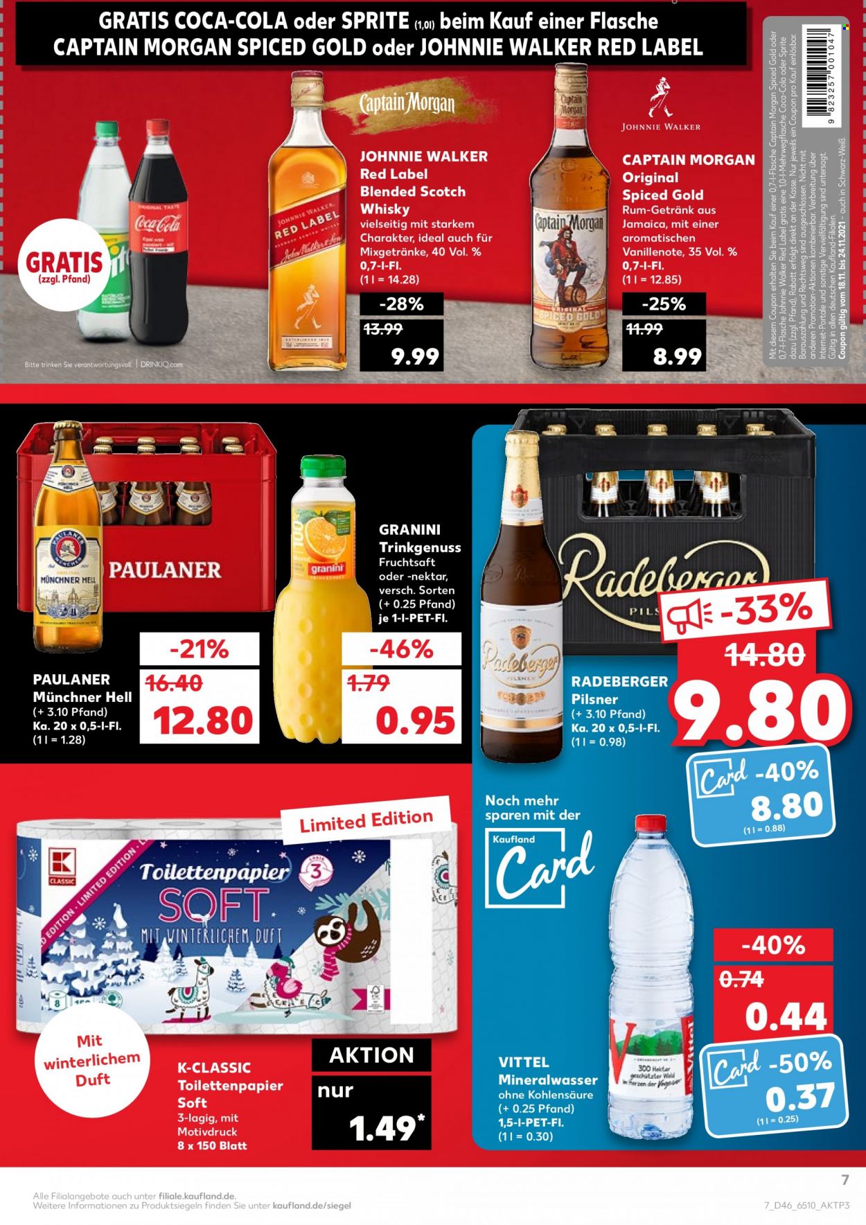 Kaufland Prospekte  - 18.11.2021 - 24.11.2021. Seite 7