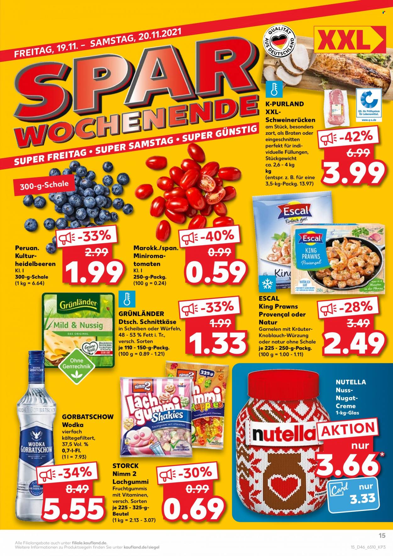 Kaufland Prospekte  - 18.11.2021 - 24.11.2021. Seite 15