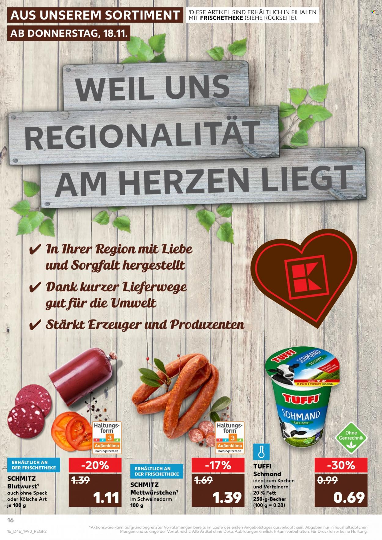 Kaufland Prospekte  - 18.11.2021 - 24.11.2021. Seite 16