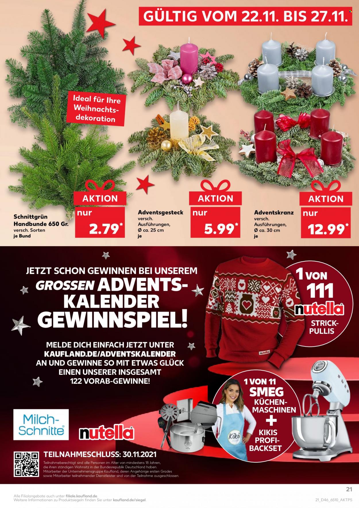 Kaufland Prospekte  - 18.11.2021 - 24.11.2021. Seite 21