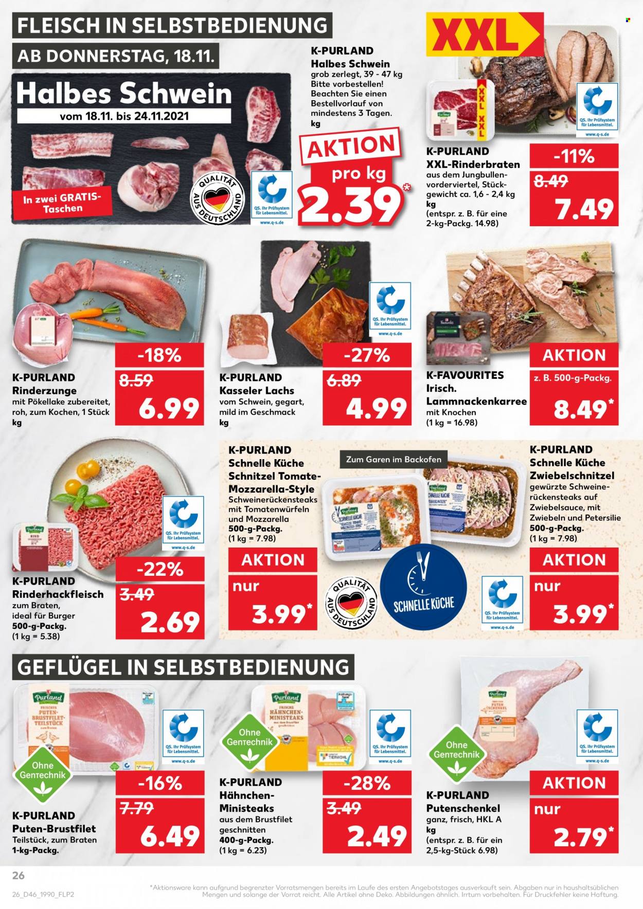 Kaufland Prospekte  - 18.11.2021 - 24.11.2021. Seite 26