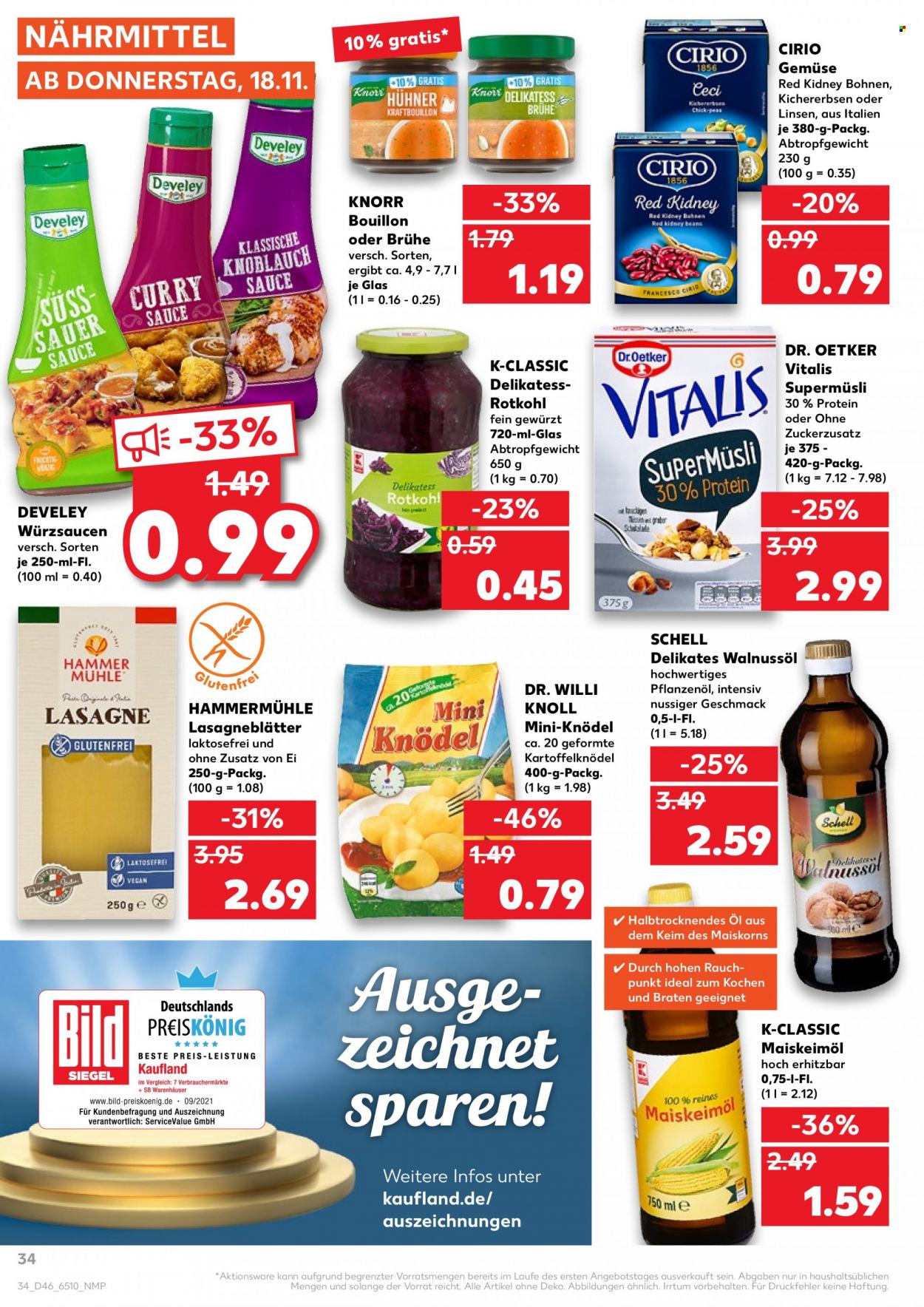 Kaufland Prospekte  - 18.11.2021 - 24.11.2021. Seite 34