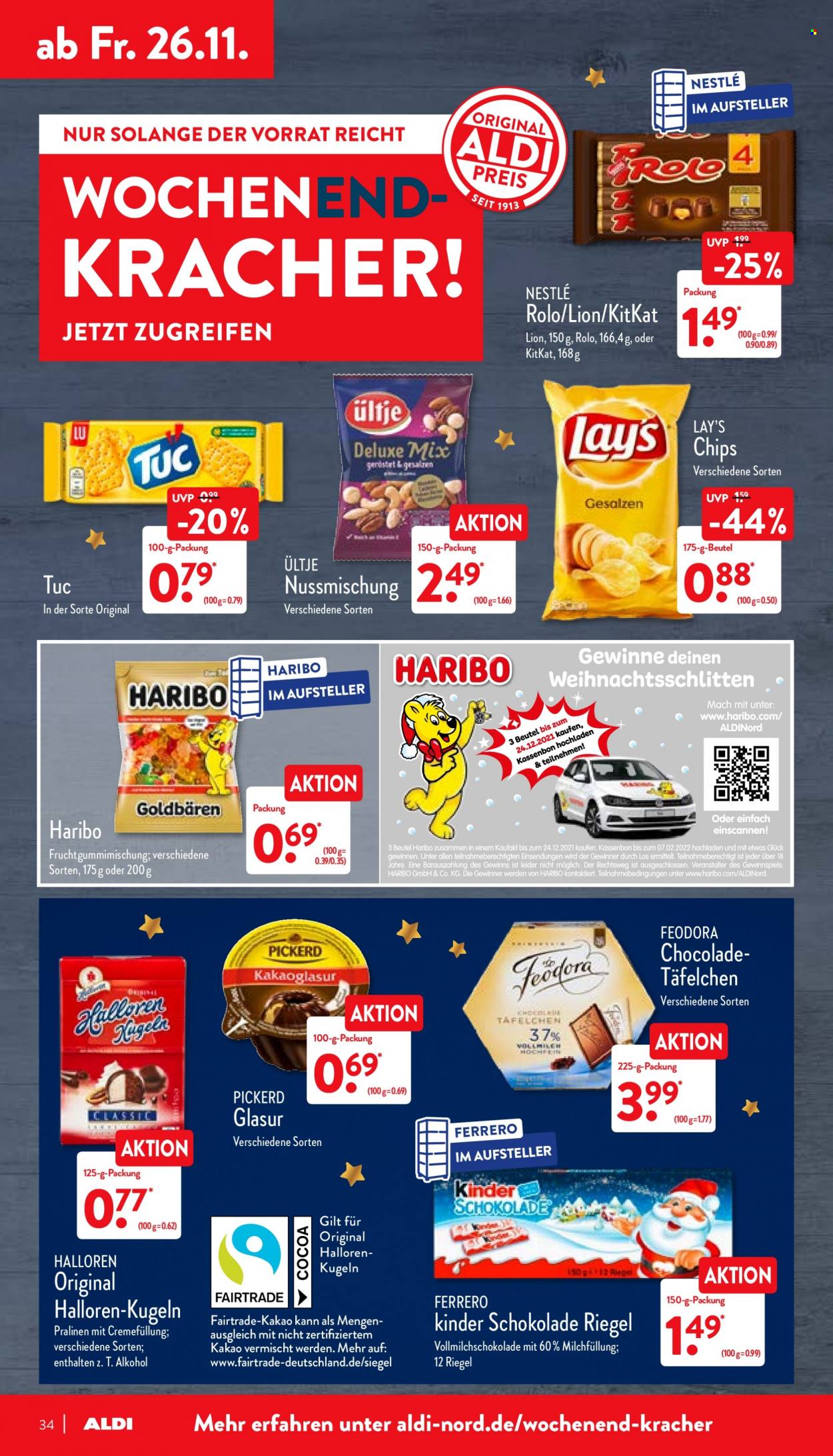 ALDI Nord Prospekte  - 22.11.2021 - 27.11.2021. Seite 34