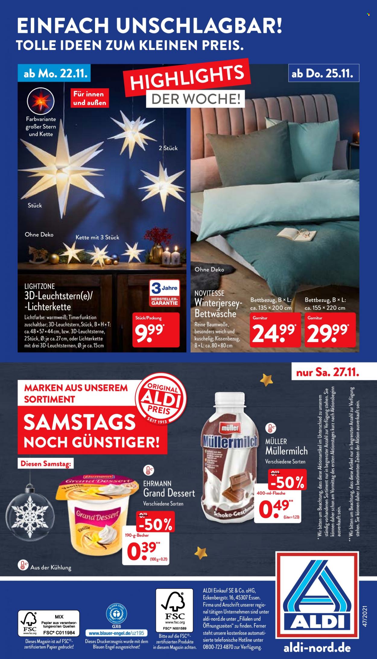 ALDI Nord Prospekte  - 22.11.2021 - 27.11.2021. Seite 36