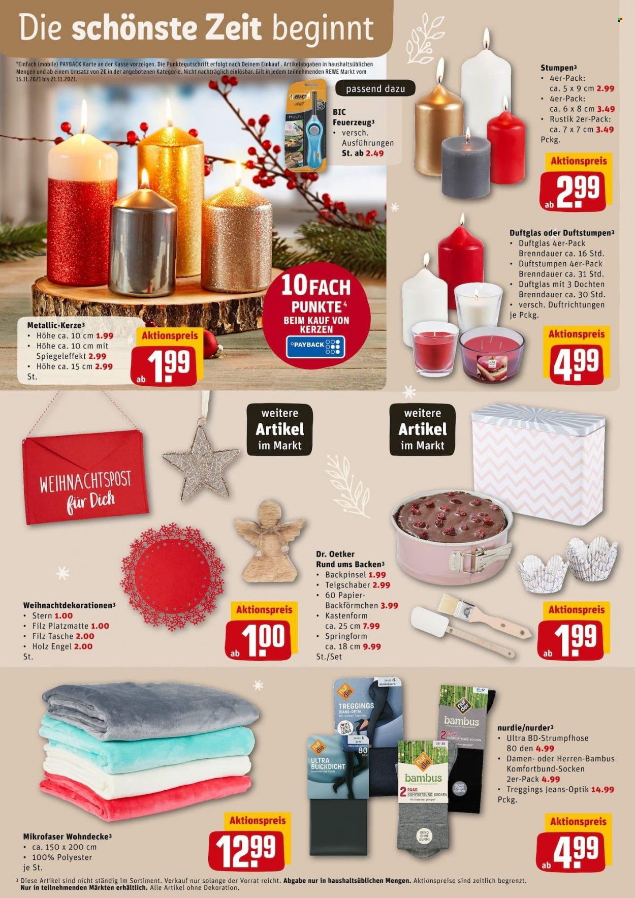 REWE Prospekte  - 15.11.2021 - 20.11.2021. Seite 21