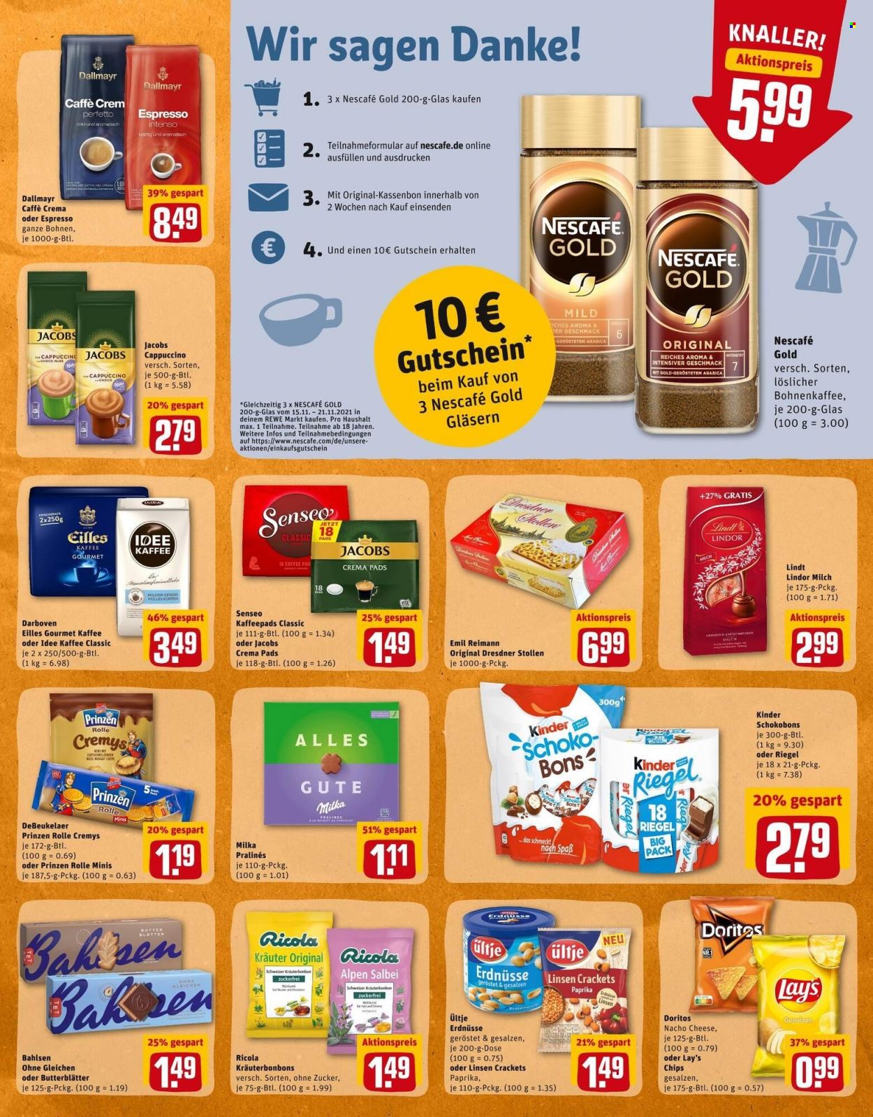 REWE Prospekte  - 15.11.2021 - 20.11.2021. Seite 14